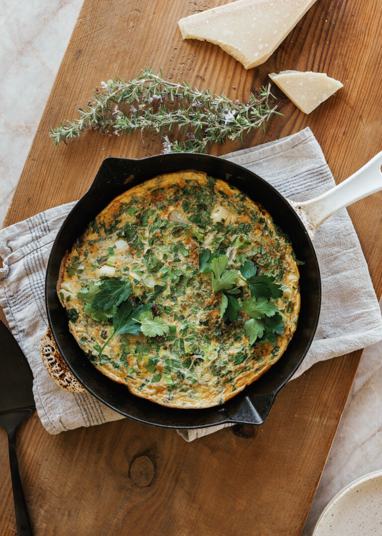super greens frittata