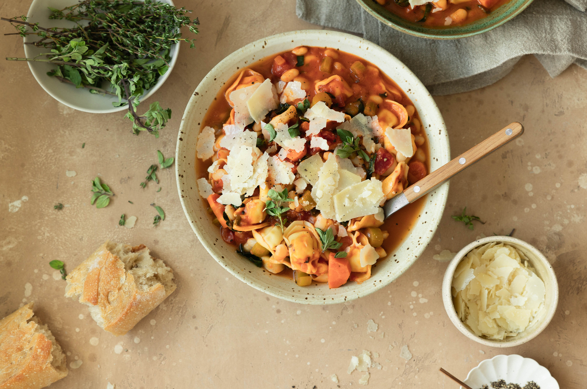 fire-roasted tortellini soup_too tired to cook recipes