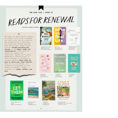 Reads for Renewal Camille Styles EDIT Vol 3